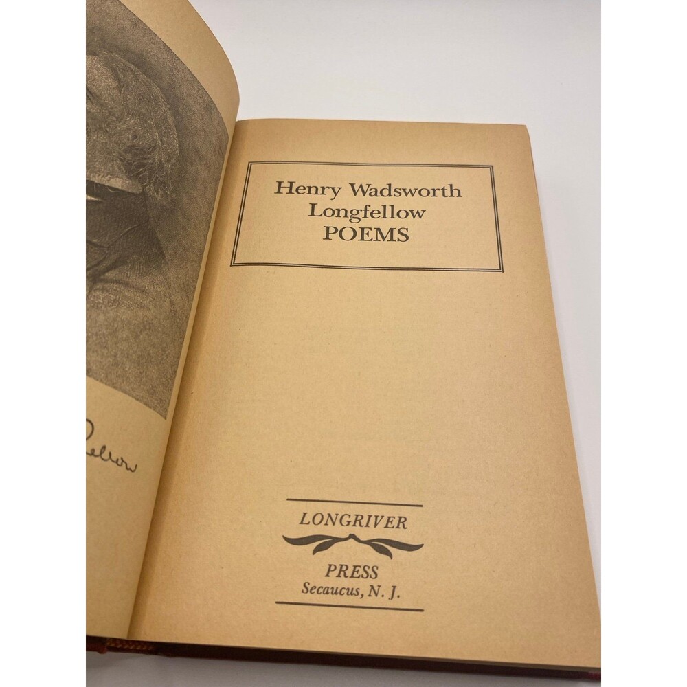 Poems By Henry Wadsworth Longfellow Longriver Press 1976 - Picture 5 of 6